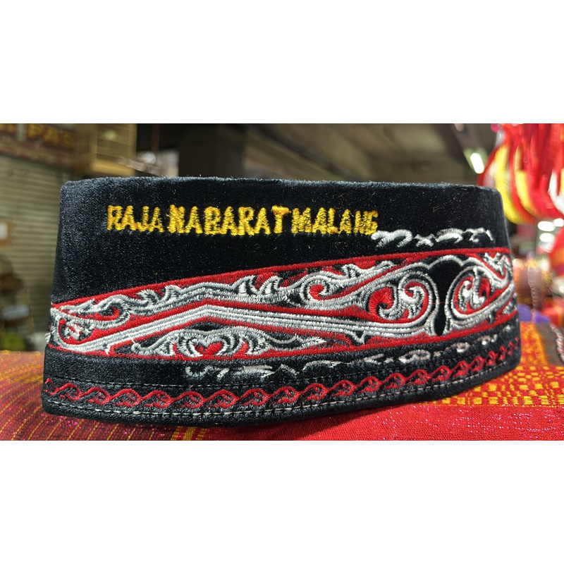 Songkok Peci Gorga Batak + Bordir Nama