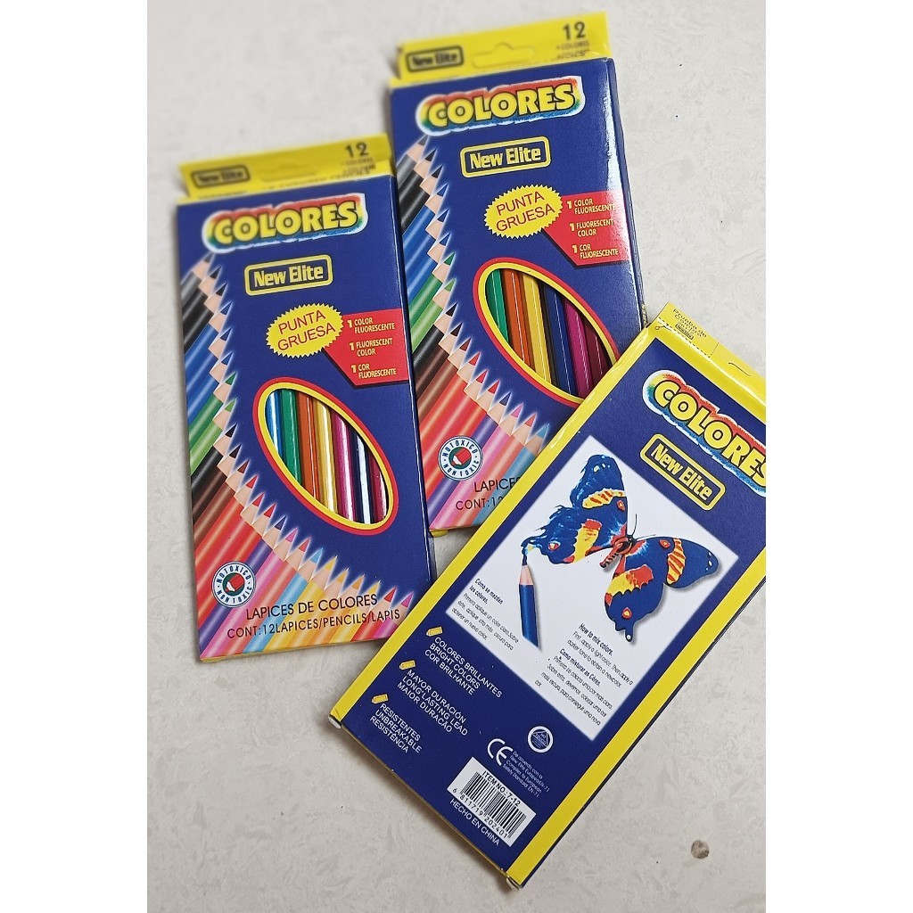 

Pencil / Pensil Warna / 12 Warna Panjang / Colour Pencil - Pensil Warna 10pcs