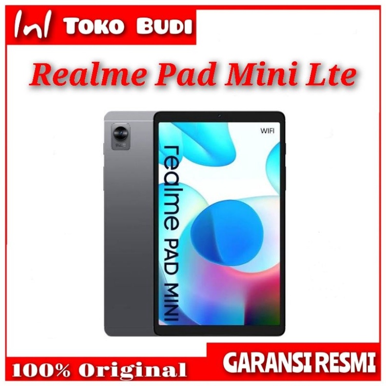 ART F9B Realme Pad Mini Lte 4G 332Gb464Gb Garansi Resmi