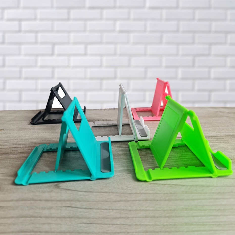 ART T43P Portable Folding Stand Dudukan Holder Dock HandPhone iPad Tablet HP Pocket Size
