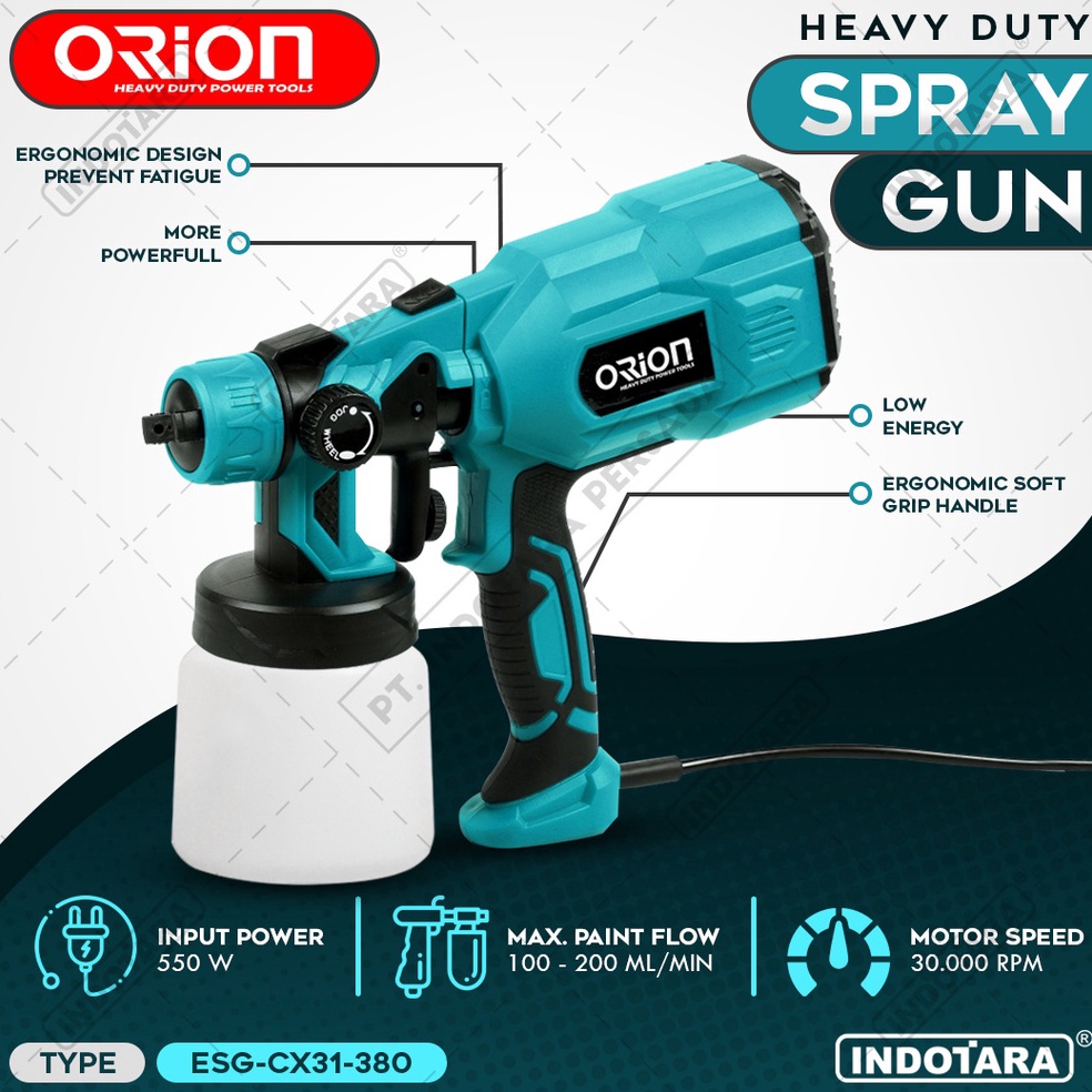 Terbaru Alat Semprotan Cat Spray Gun Air Dust Orion ESGCX3138