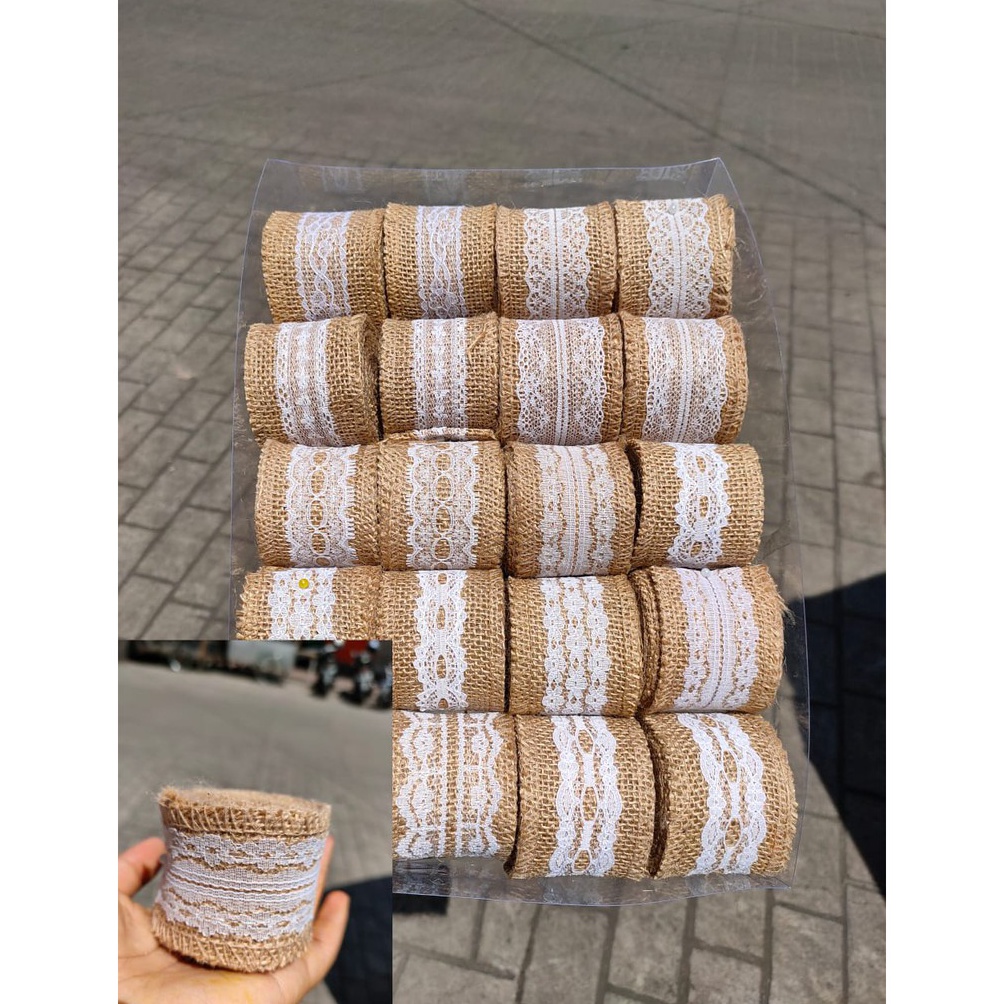 

Special Edition tali rami renda 2 meter x 5 cm per roll 54