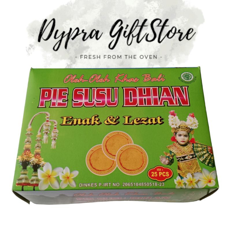 

Pie Susu Dhian Bali (Isi 25pcs)