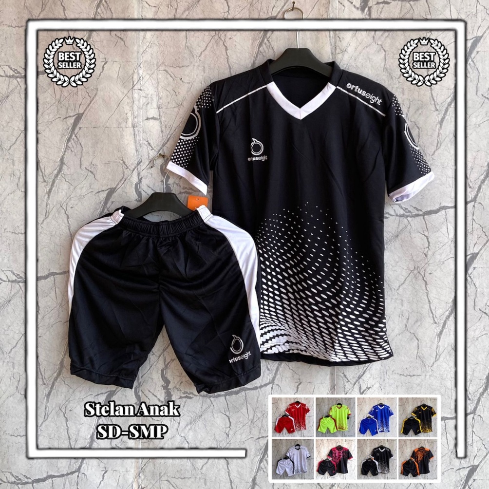 Harga Termurah Stelan Bola Anak Junior Ortus Baju Futsal Anak Kids Ortuseight 45