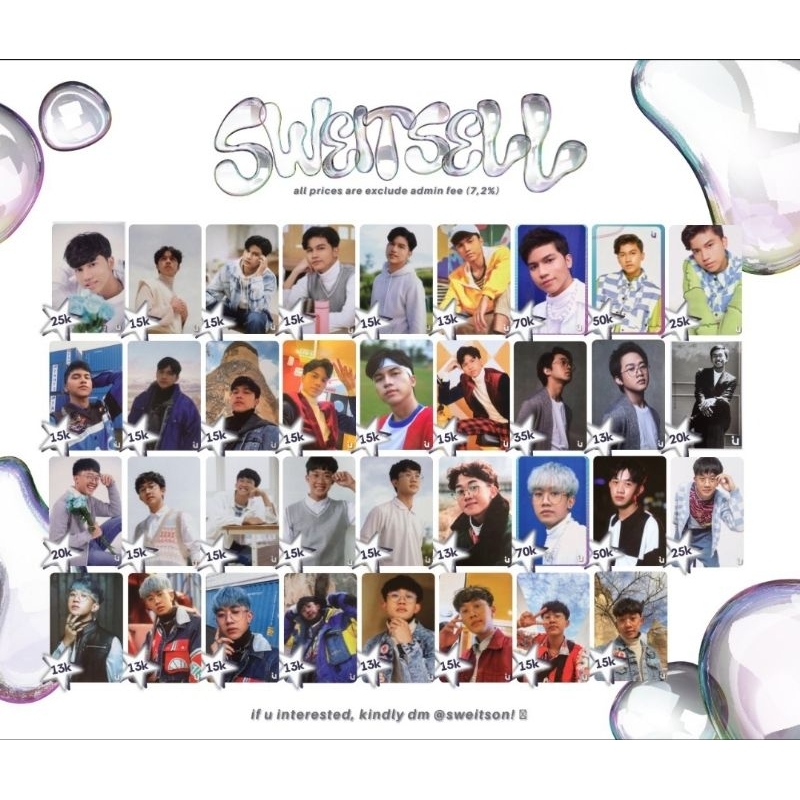 UN1TY Photocard | Fajri & Zweitson (Read Desc)