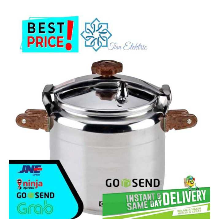 OXONE OX-2020 Alumunium Pressure Cooker / Presto 20 Liter