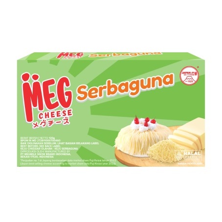 

Meg Cheese Serbaguna Keju [120 Gr] / Box