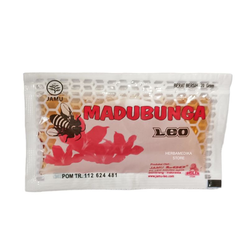 

Madu Bunga Leo (isi 20 Sachet) BPOM