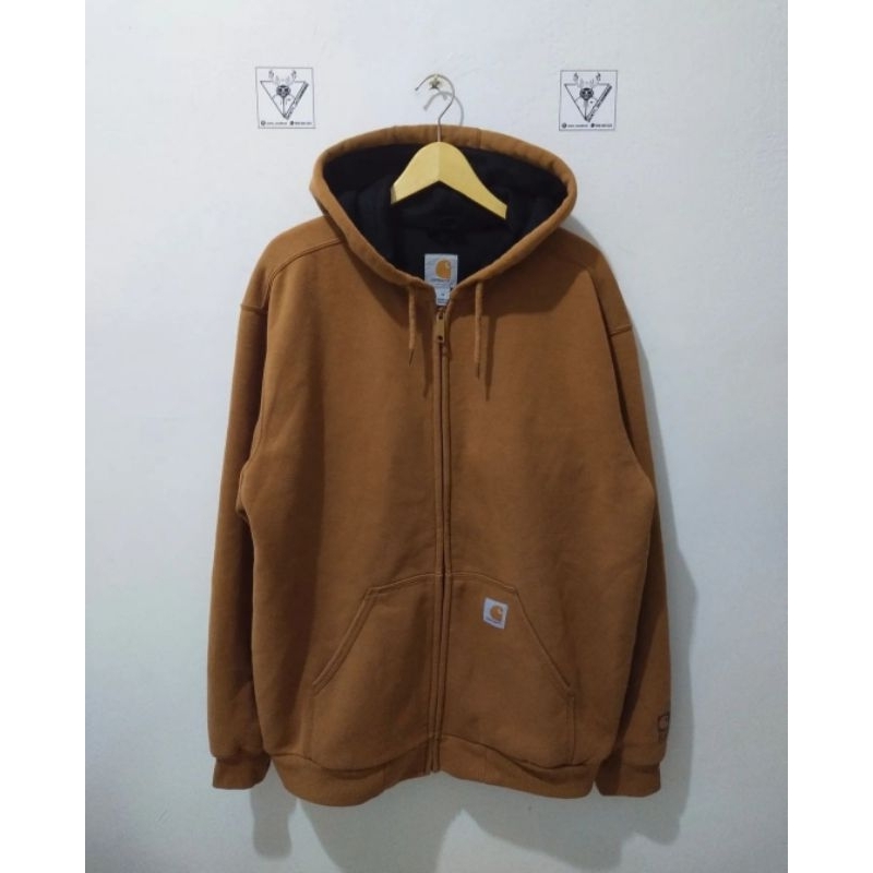 zip hoodie carhartt rain defender