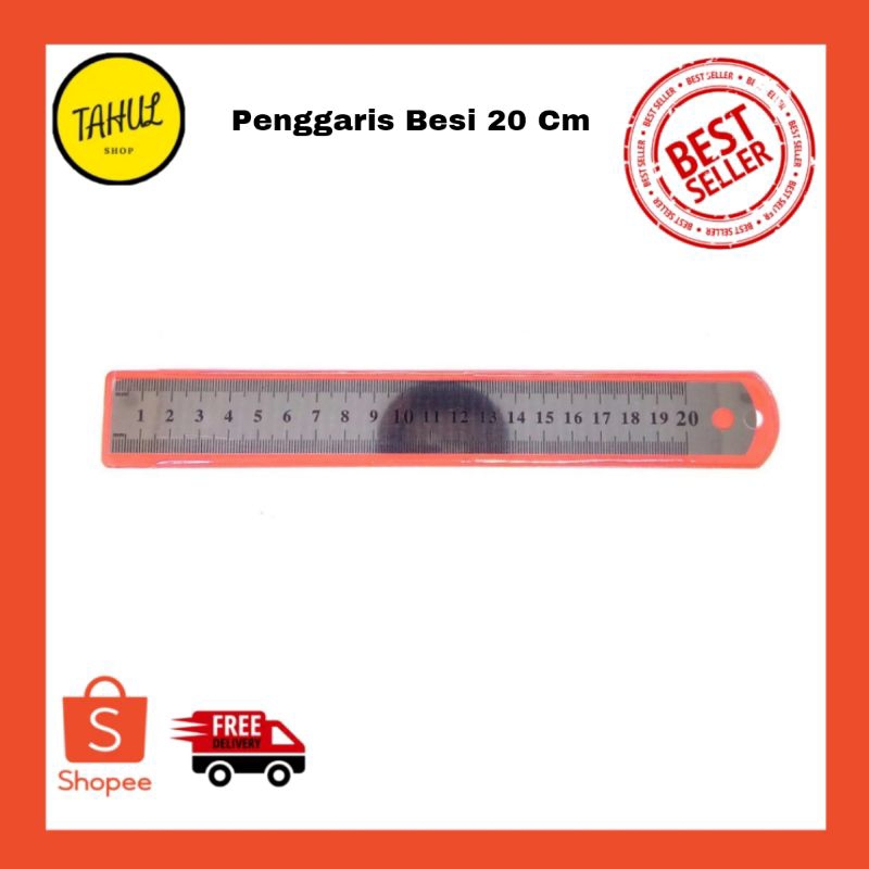 

Penggaris Besi (Stainless) 20 Cm