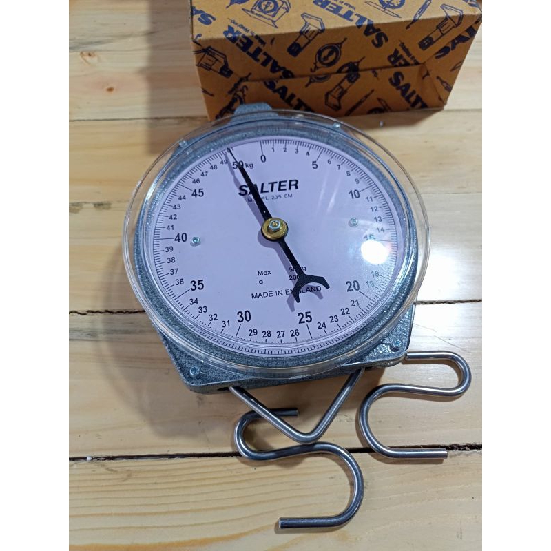 Timbangan Gantung Salter 50 kg / Timbangan Salter 50kg Asli England
