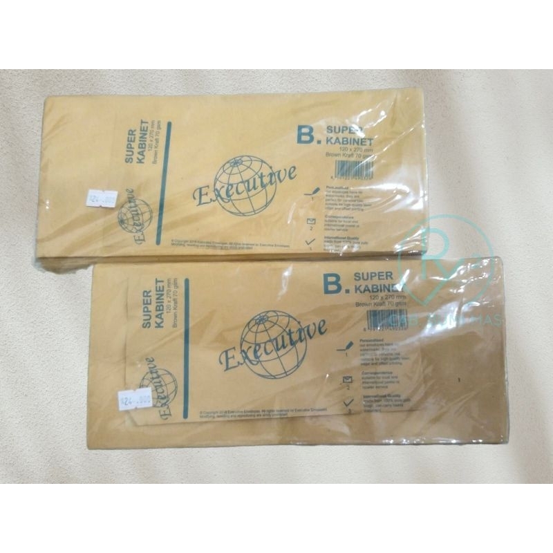 

(100 PCS) AMPLOP COKLAT B EXECUTIVE PACK