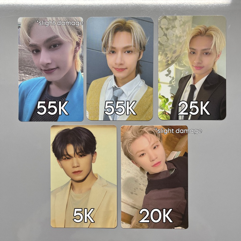 [BACA DESC] PC Seventeen Jun Woozi LD M2U FML POB Attacca Incomplete Carver