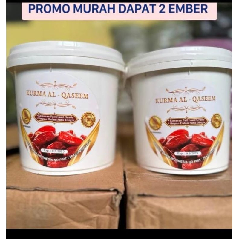 

PROMO DAPAT 2 EMBER QURMA AL QASEEM/KURMA EMBER 500gr termurah