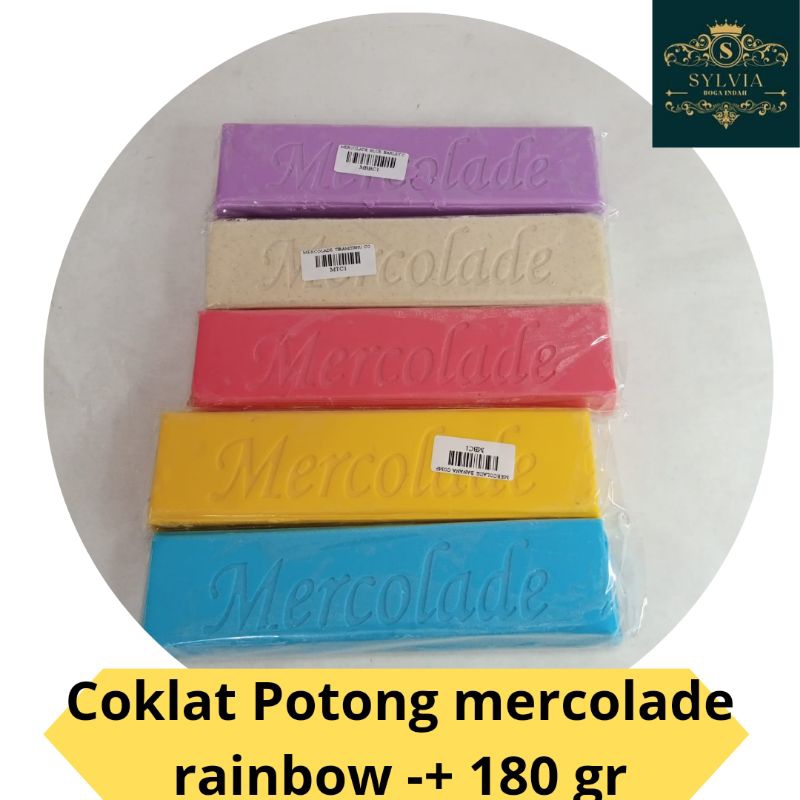 

Coklat Potong Warna Warni Mercolade Rainbow -+180 gr