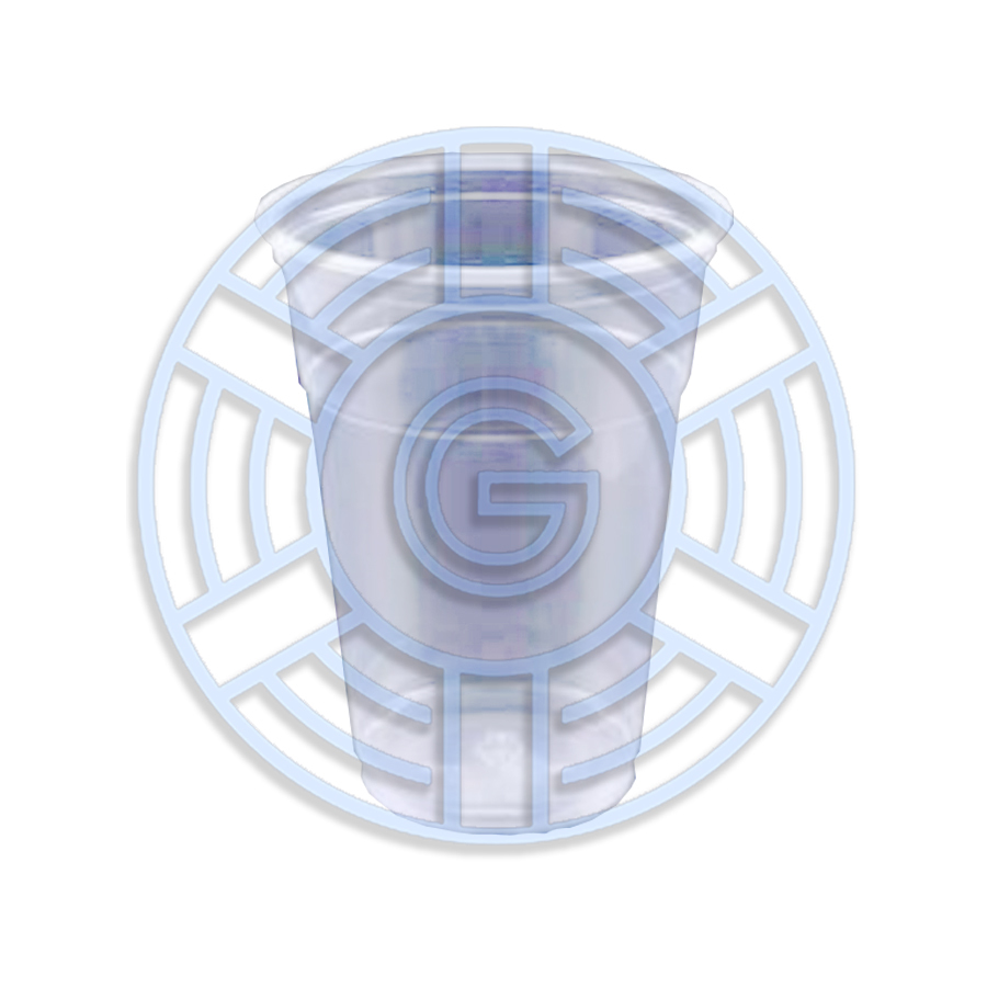 50 Pcs Cup Gelas Plastik 8 Oz Aqua / Gelas Kopi / Gelas HHT 220 ML