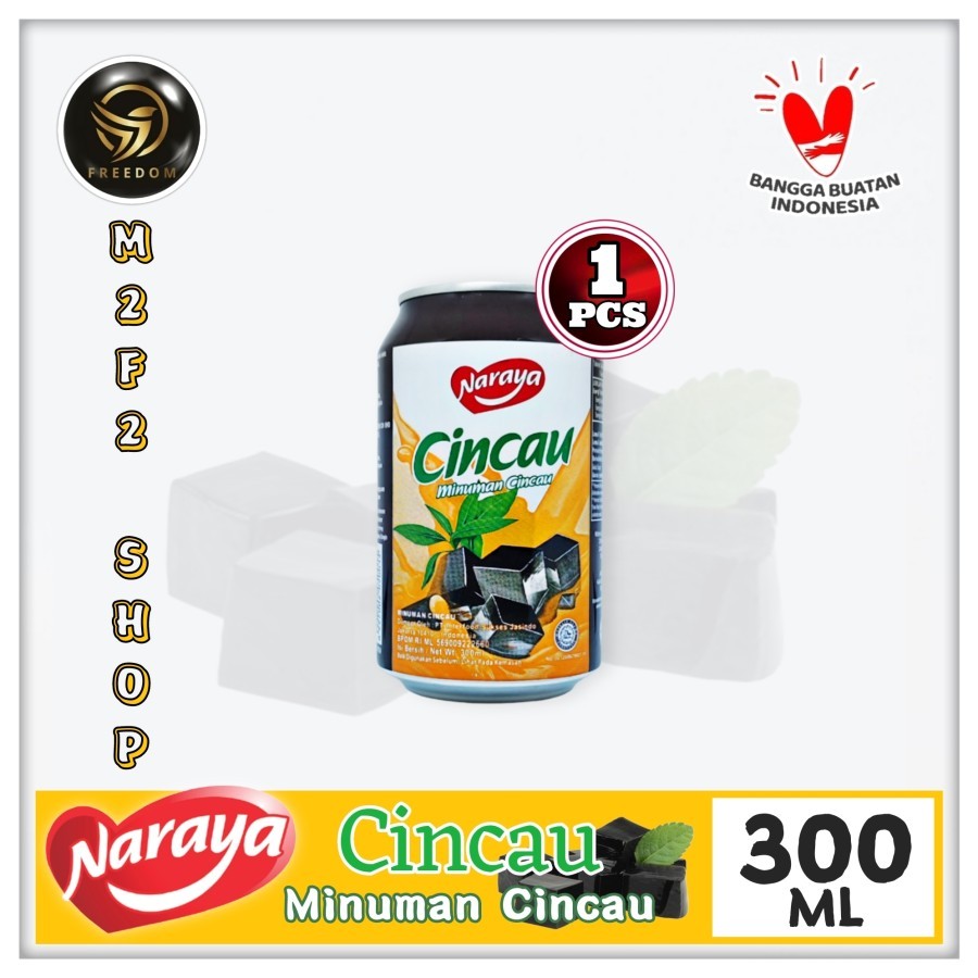 

Naraya Grass Jelly Drink Can | Minuman Rasa Cincau Kaleng - 300 ml (Kemasan Satuan)