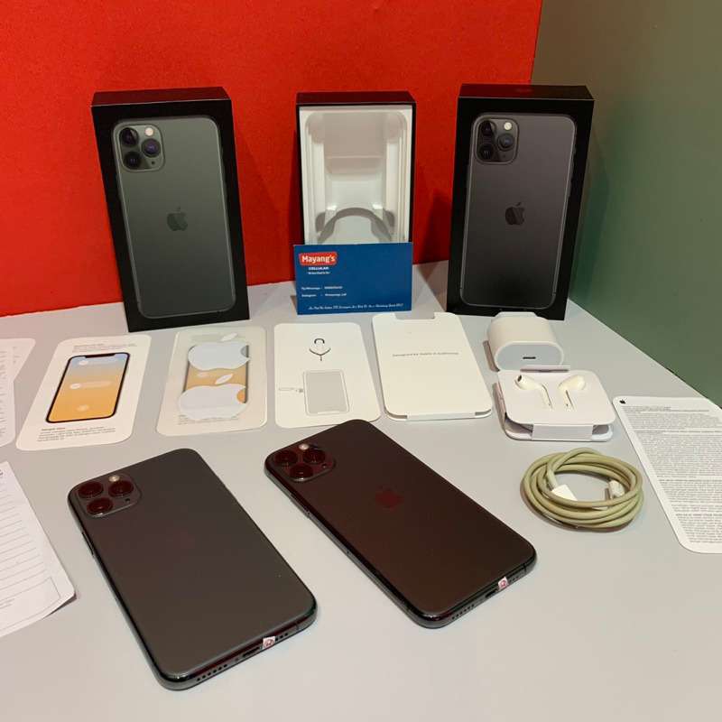 iPhone 11 Pro 256GB iBox Second Fullset Original Murah