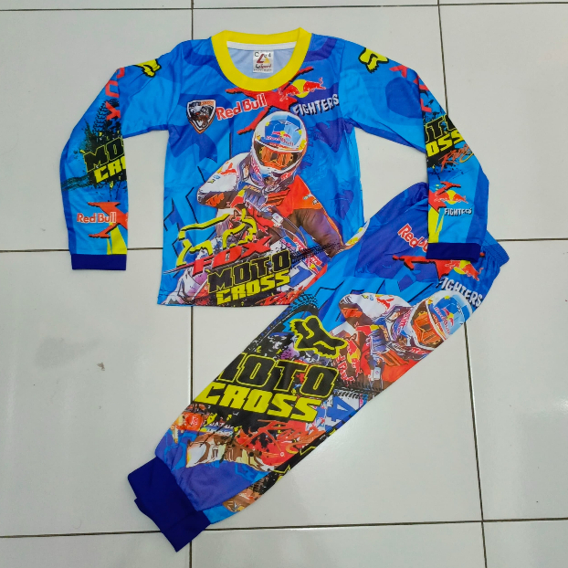 jersey baju balap motor baju trail anak murah