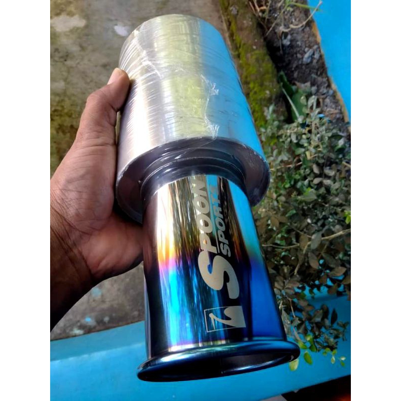 knalpot mobil racing,Spon sport.suara bas lunak/bulat.sangat cocok untuk kendaraan mobil bensin dan 