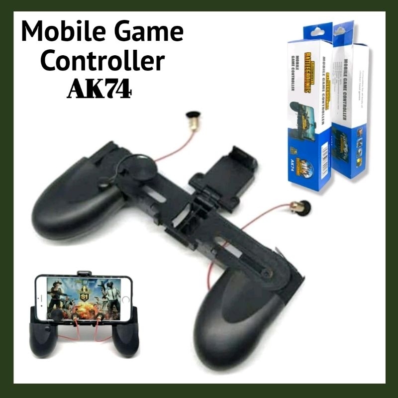 Mobile Game Controller AK74 PUBG GAMEPAD + Trigger