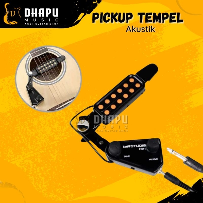Pickup Gitar Akustik Sepul Spul Gitar Akustik Spul Tempel Pickup Tempel Preamp Gitar Akustik Equaliz