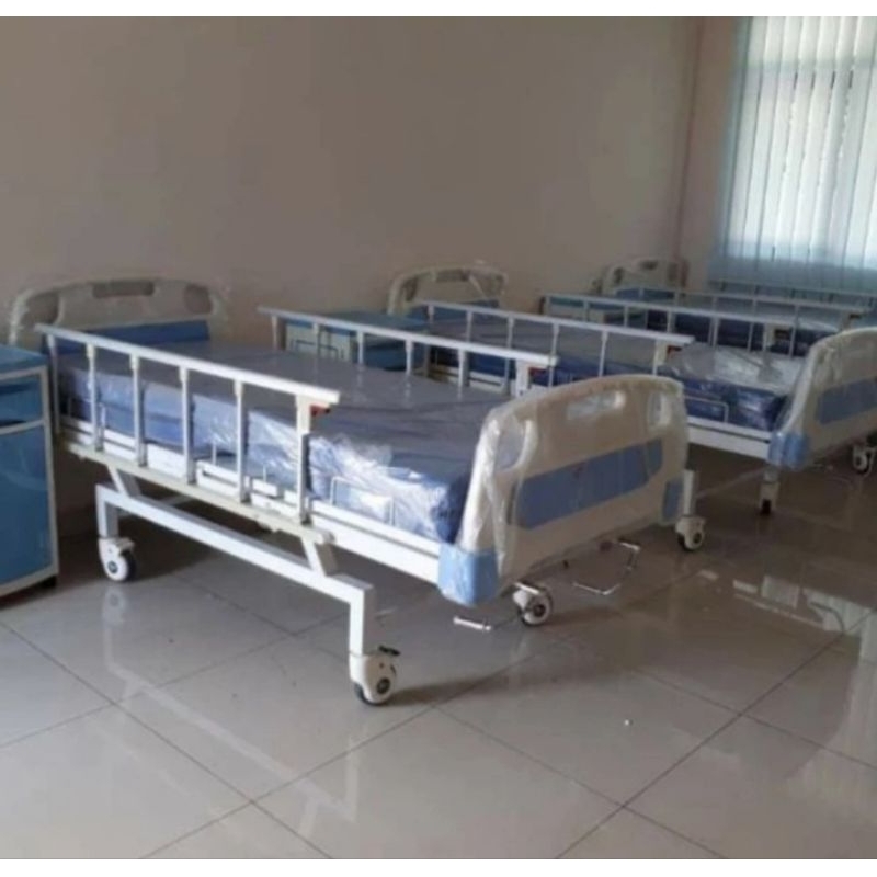 BED PASIEN 2 CRANK | Bed pasien 2 engkol murah