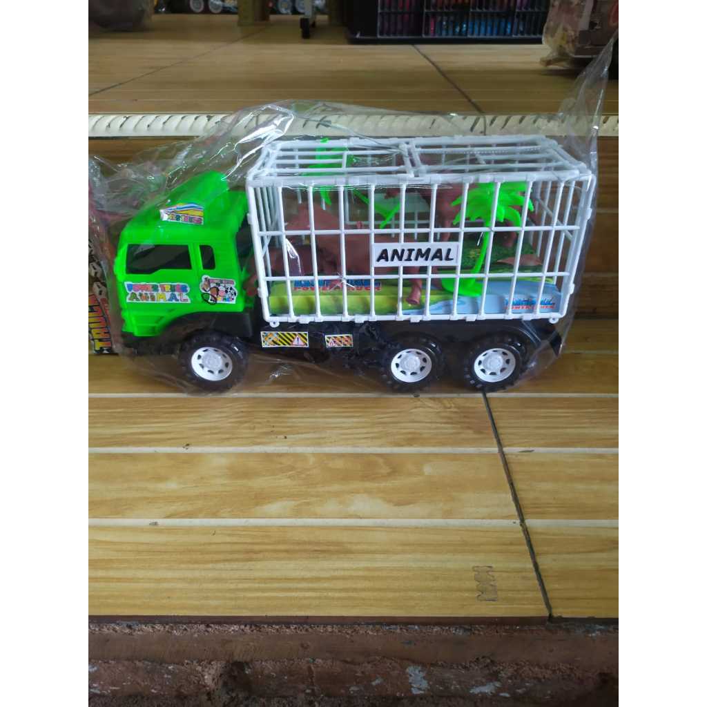 Mainan anak truk hewan st2071