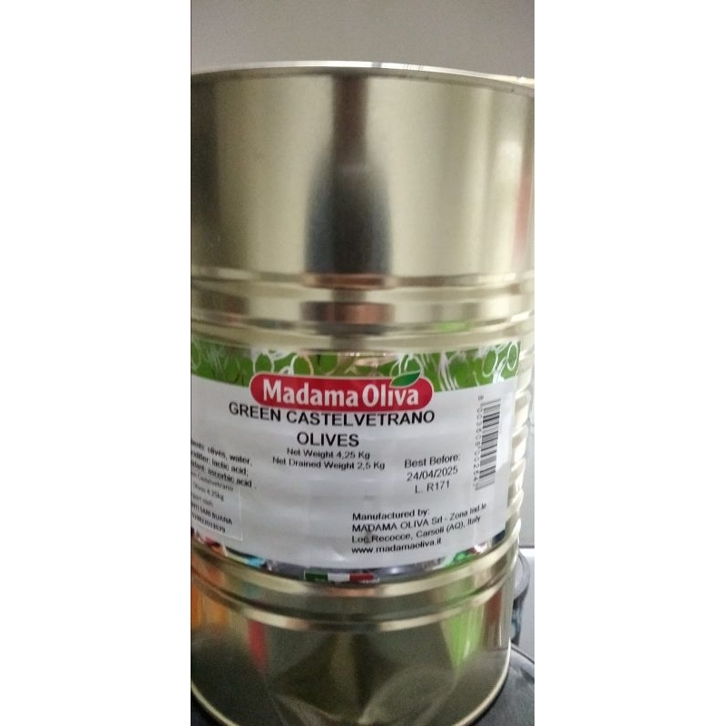 

MADAMA Green castelvetrano olives 4.25 kg