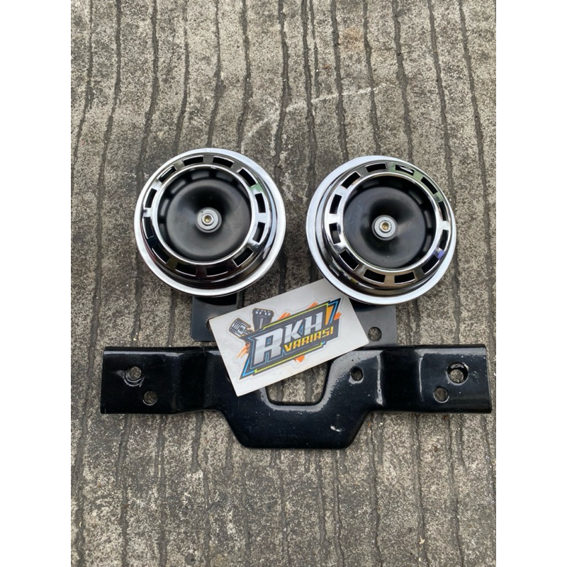klakson rx king lama set breket dudukan klakson rxking new rx king lama import kualitas original