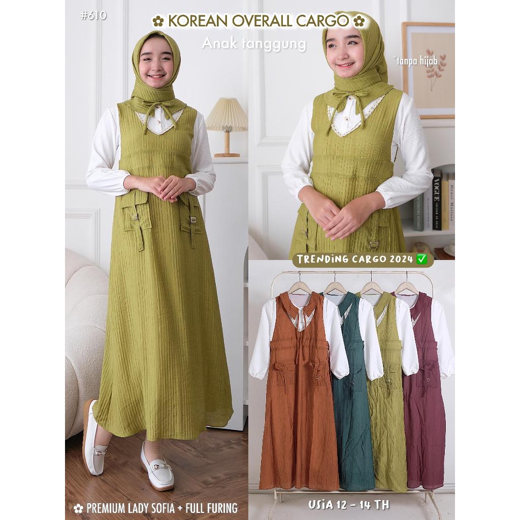 Two Mix - Raya Collection 2024 -  Baju Anak Muslim Perempuan Terbaru 2024 - Gamis Anak Cewek 12 13 14 Tahun SN610 SN611 SN612-SN 610