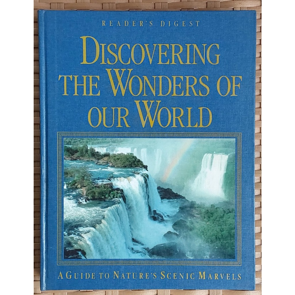 ***LIKE NEW*** LARGE HB- Reader's Digest Discovering The Wonders of Our World, 1993, (English/buku b