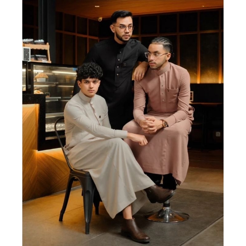 jubah Zaafer Basic Exclusive Truffle XXL Jubah Osman | Gamis Zafer | Jubah Zaafe