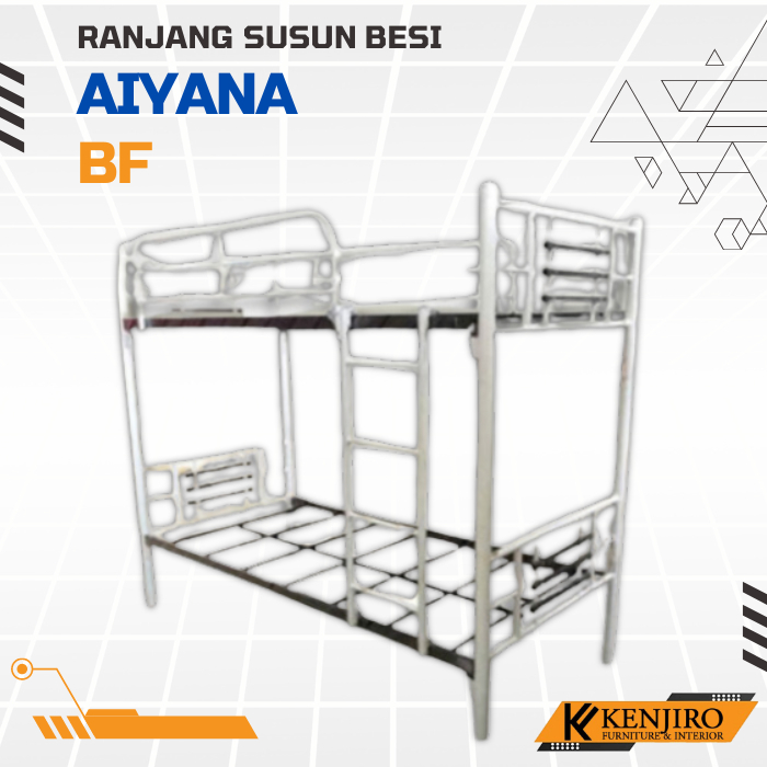 Ranjang Besi Ranjang susun tingkat Aiyana+
