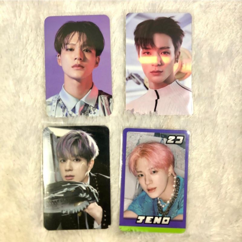 pc jeno acrylic keyring beyond glitch mode trading card tc universe lets plah ball