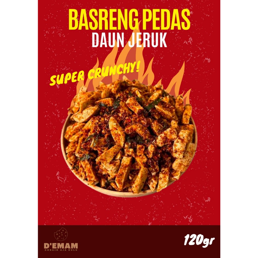 

Cemilan Basreng Ikan Pedas Gurih Renyah Basreng Pedas Daun Jeruk