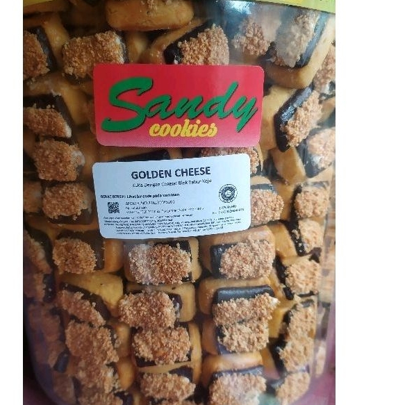 Sandy Cookies Golden Cheese 500 gr