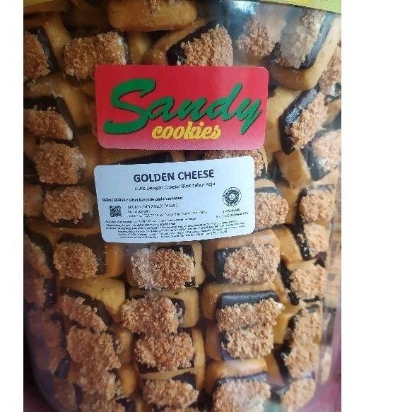 

Sandy Cookies Golden Cheese 500 gr