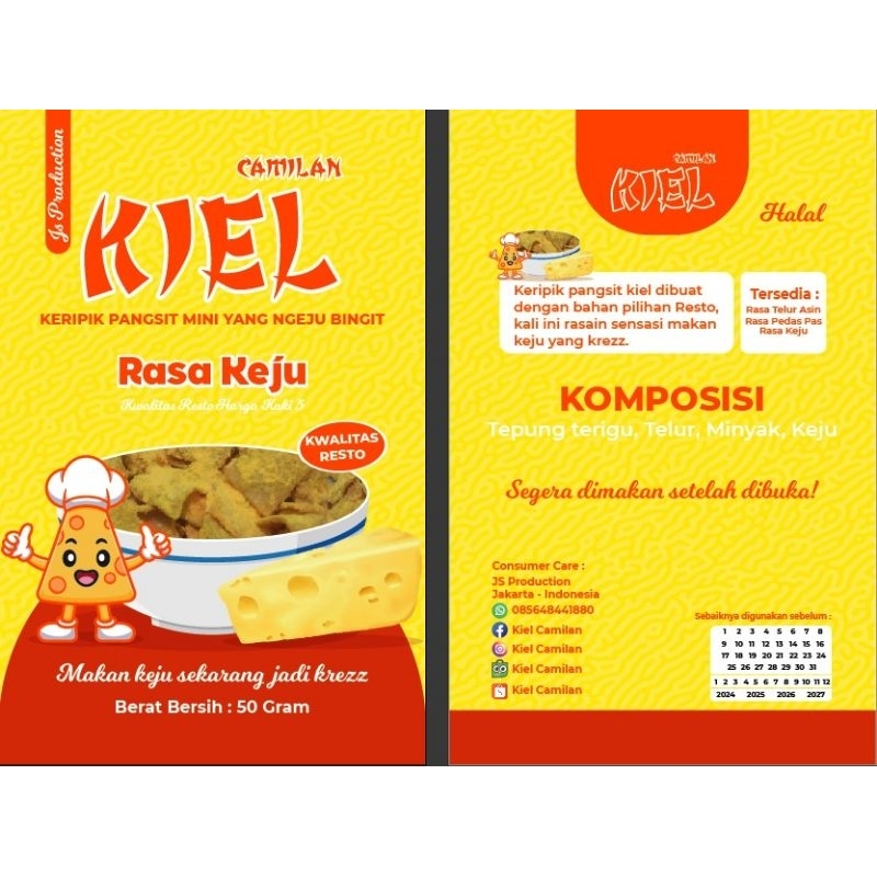 

REKOMEN Keripik Pangsit Rasa Keju