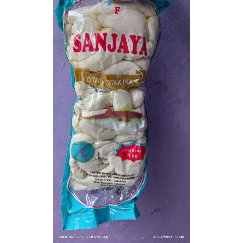 

otak otak ikan sanjaya 1kg