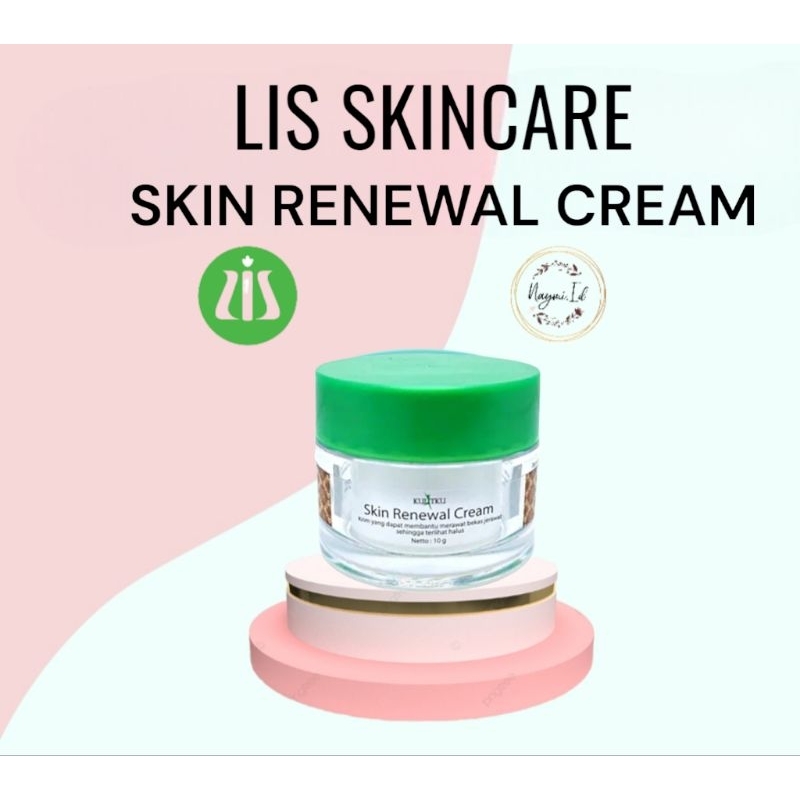 skin renewal Penghilang bopeng Liz skincare CREAM MENGHILANGKAN BEKAS JERAWAT BERLUBANG