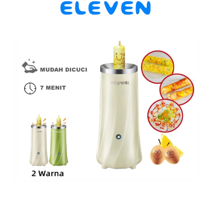 ELEVEN Alat Mesin Sosis Telur Sostel Listrik Egg Roll Hotdog Sausage 1 Lubang