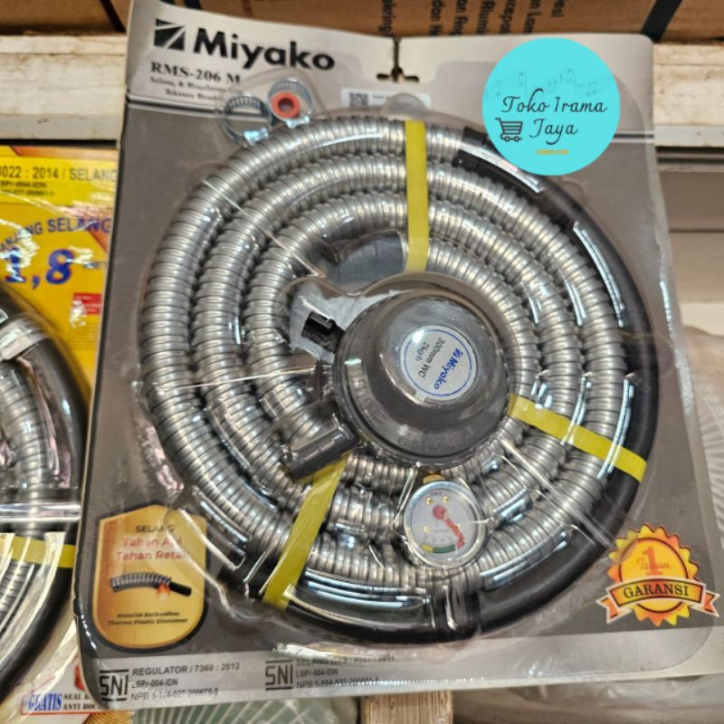 regulator selang lpg miyako/regulator selang murah