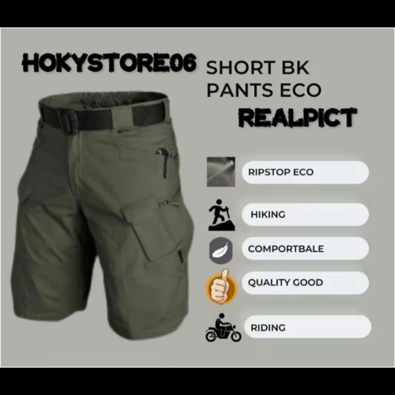 CELANA PENDEK PRIA TACTICAL PREMIUM REALPICT BAHAN KAIN TEBAL HALUS RIBSTOP