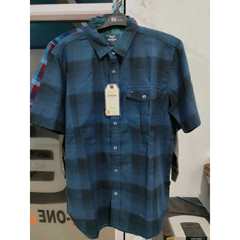 Kemeja pria branded original emba