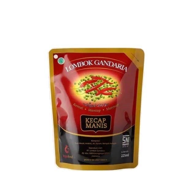 

kecap manis lombok gandaria merah pouch 225