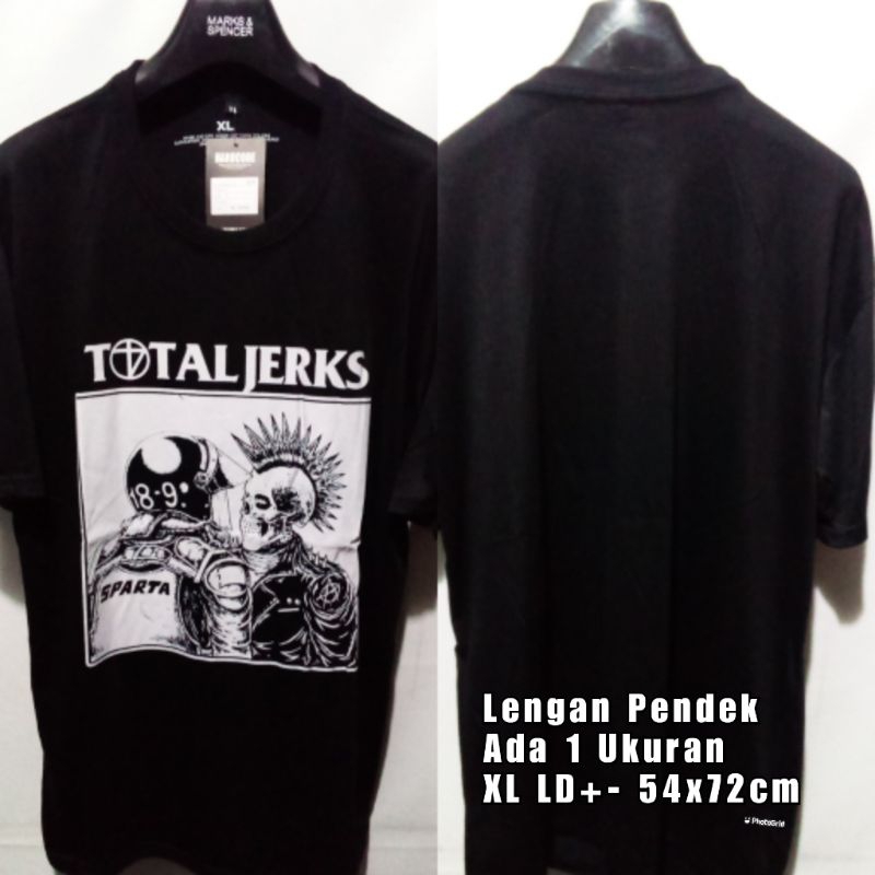 Kaos Band Punk Total Jerks