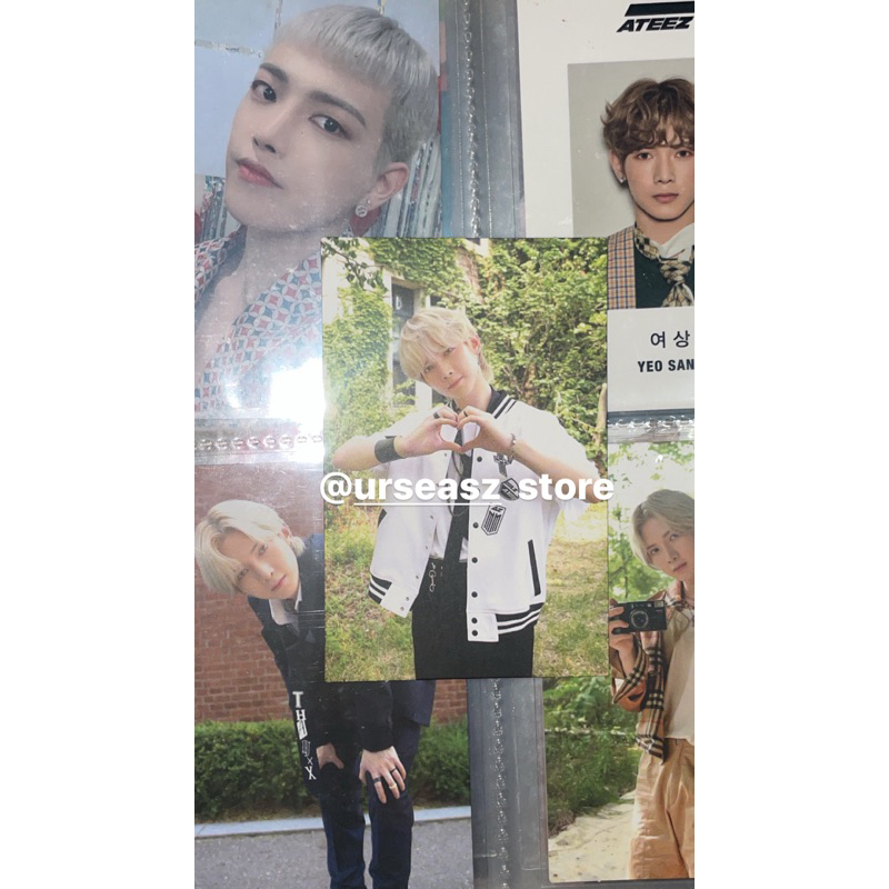 photocard ateez yeosang inception ver 1