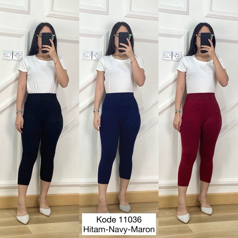 Legging 7/8 Import Wanita/Legging Fhashion/Legging HW/Legging olahraga