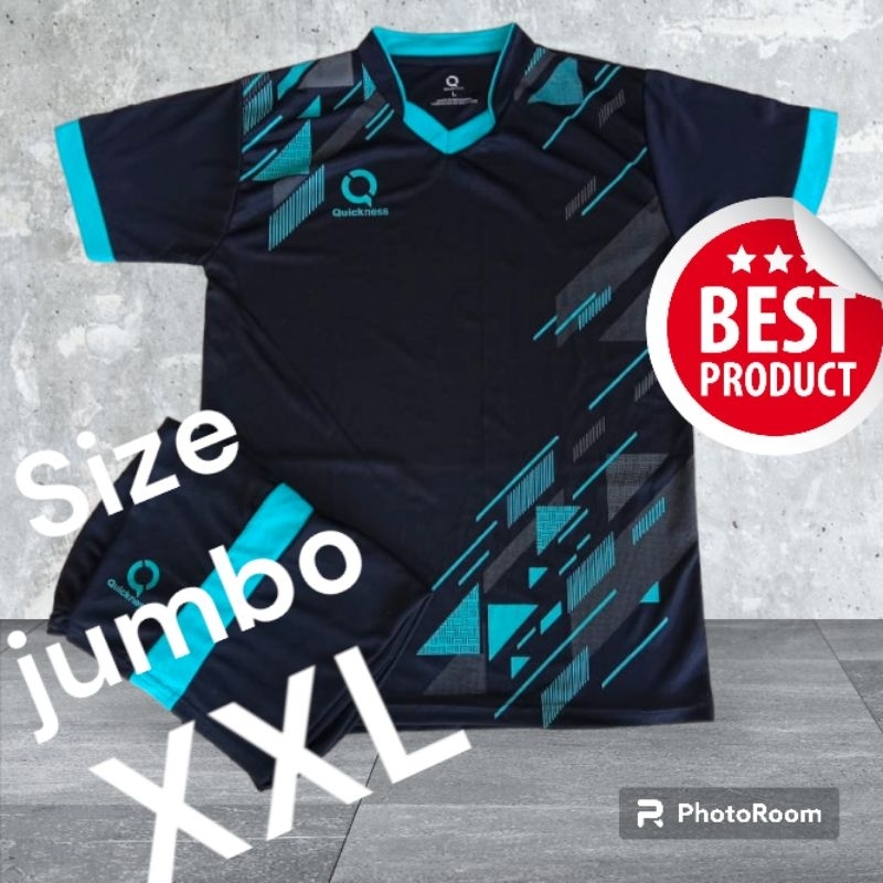 Baju jersey bola futsal size jumbo setelan badminton
